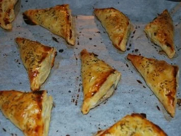 Schinken-Rucola-Taschen - Rezept - Bild Nr. 4