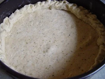 Pikante Käse – Zwiebel – Quiche - Rezept - Bild Nr. 3