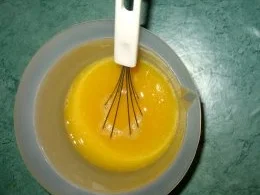 Dessert - Orangengelee mit Sahnetupfer - Rezept - Bild Nr. 6