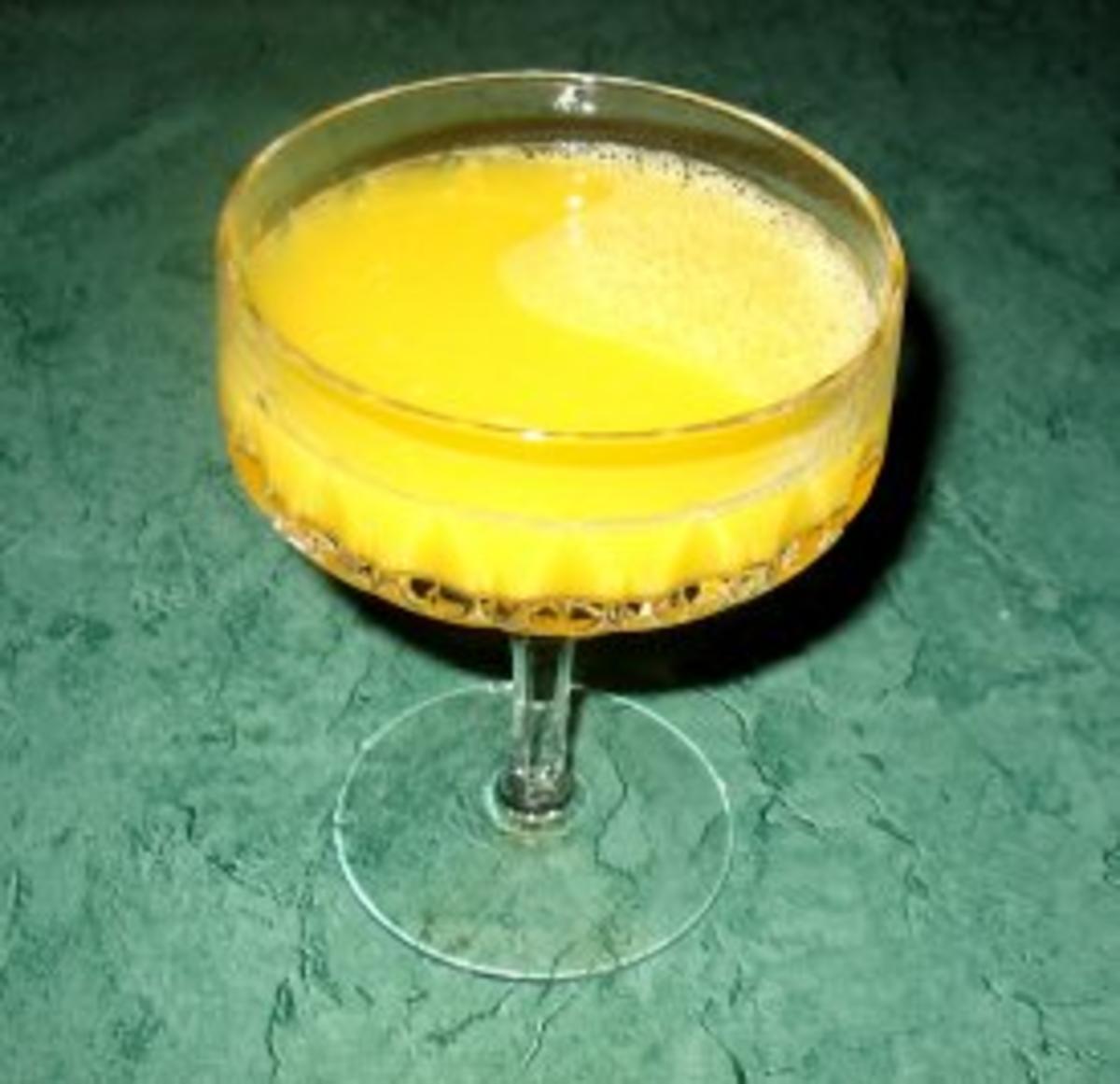 Dessert - Orangengelee mit Sahnetupfer - Rezept - Bild Nr. 13