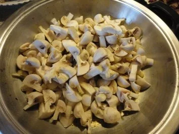 Champignon Hühnchen in Käse Sahne Sauce - Rezept - Bild Nr. 6