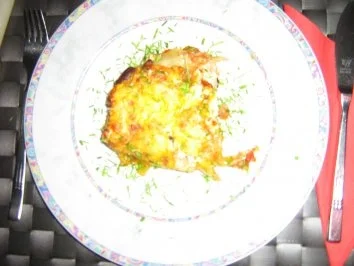 Chamignon-Chili-Hack-Lasagne - Rezept