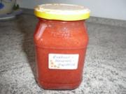 Marmelade: Erdbeer - Bananenmarmelade mit einem Hauch Vanille - Rezept