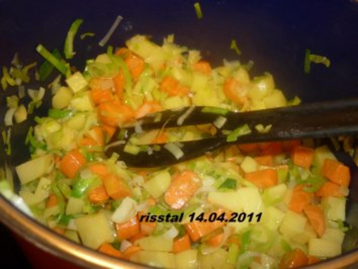 Gemüsesuppe mit  Debrecziner - Rezept - Bild Nr. 4