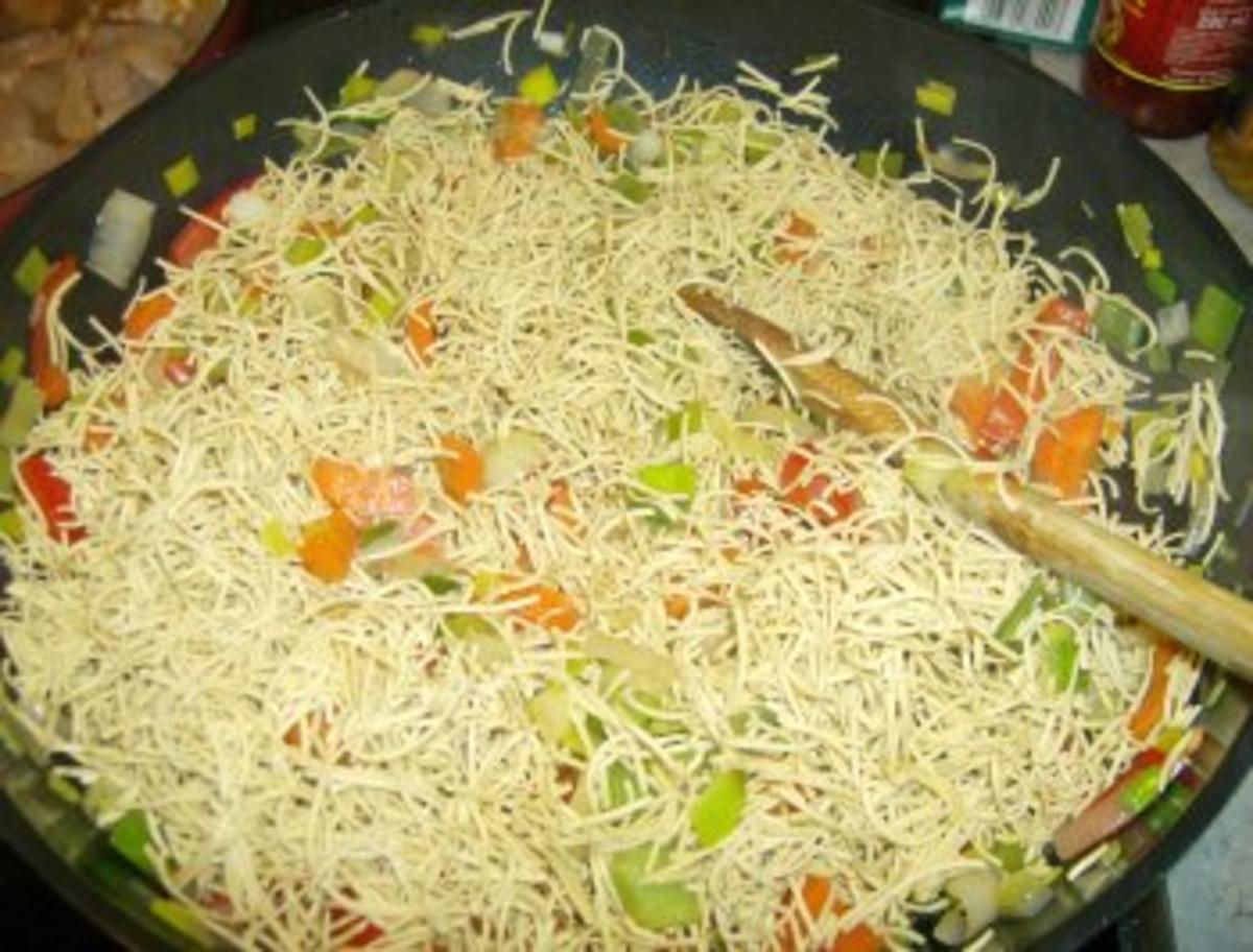 Rezept: Chinapfännchen mit Shrimps Bild Nr. 5 Chinapfännchen mit Shrimps - Rezept - Bild Nr. 5