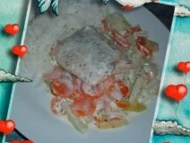 Rezept: Fisch : Lachs mit Gemüse Fisch : Lachs mit Gemüse - Rezept