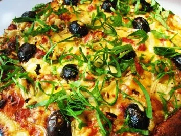 Frühlings-Pizza ... - Rezept - Bild Nr. 2