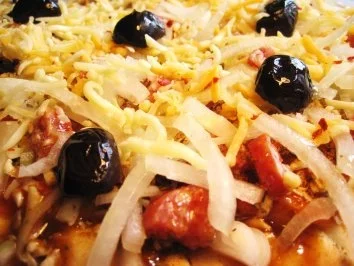 Frühlings-Pizza ... - Rezept - Bild Nr. 4