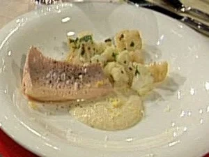 Saiblingsfilet mit Blumenkohl à la Kleeberg - Rezept