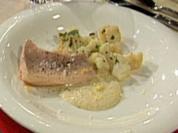 Saiblingsfilet mit Blumenkohl à la Kleeberg - Rezept