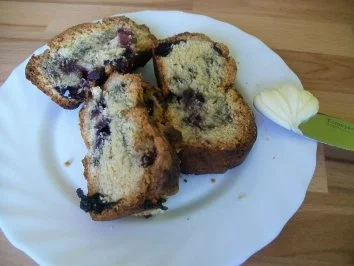 Blaubeerbrot - Rezept