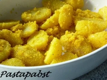 Vanille-Hähnchen mit Knusperkartoffeln - Rezept - Bild Nr. 3