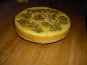 Käsekuchen mit Rhabarber - Rezept - Bild Nr. 3