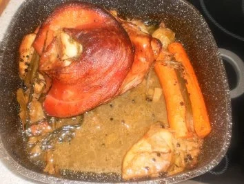 Eisbein in Weißbiersauce - Rezept - Bild Nr. 6