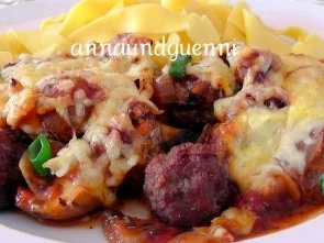 italienischer Hackbällchentopf aus dem Ofen - Rezept