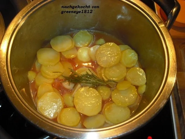 In Weißwein gedünstete Kartoffeln - Rezept - Bild Nr. 5