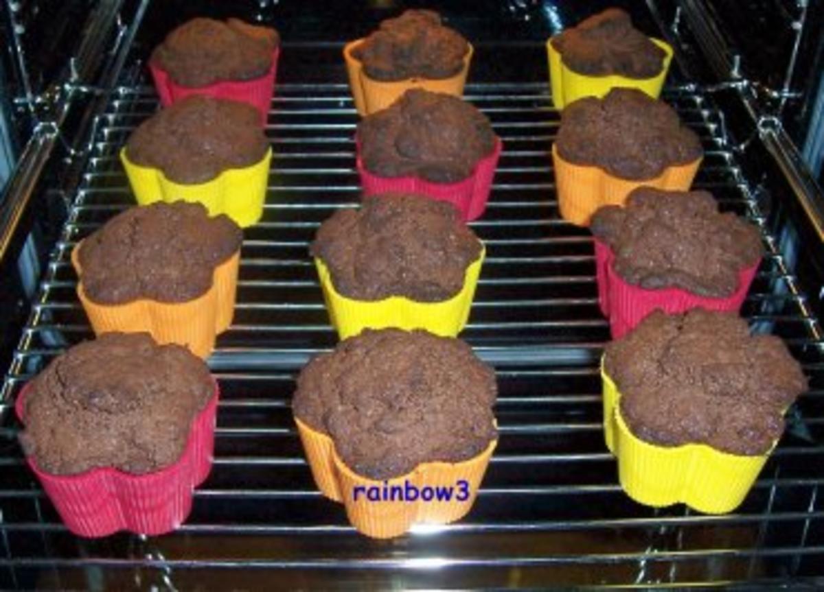 Backen: Schokoladen-Muffins - Rezept - Bild Nr. 7