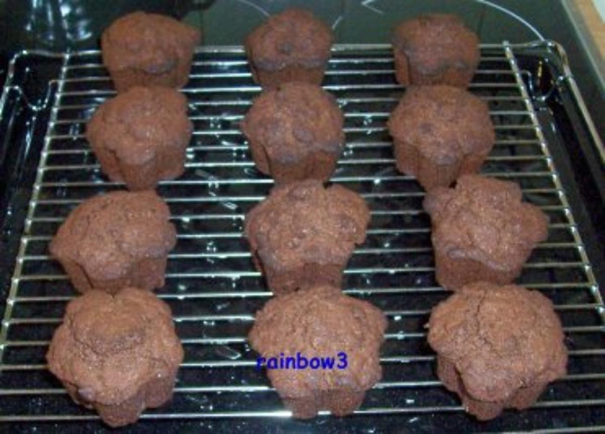 Backen: Schokoladen-Muffins - Rezept - Bild Nr. 8