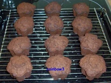 Backen: Schokoladen-Muffins - Rezept - Bild Nr. 8