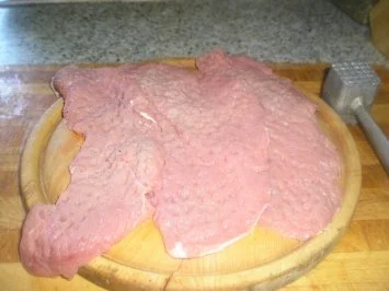 Rezept: Pariser Schnitzel Bild Nr. 2 Pariser Schnitzel - Rezept - Bild Nr. 2