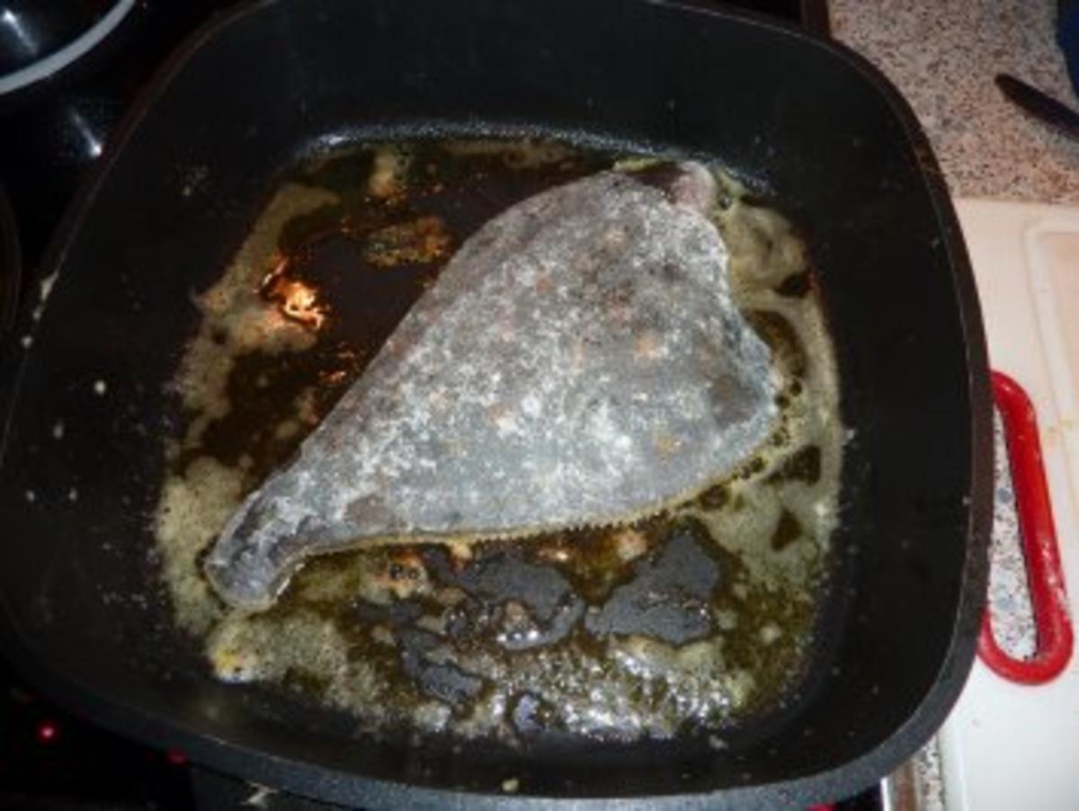 Fisch: Scholle gebraten mit Krabbensoße - Rezept - Bild Nr. 6