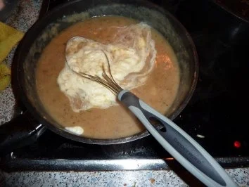 Rezept: Fisch: Scholle gebraten mit Krabbensoße Bild Nr. 9 Fisch: Scholle gebraten mit Krabbensoße - Rezept - Bild Nr. 9