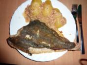 Fisch: Scholle gebraten mit Krabbensoße - Rezept