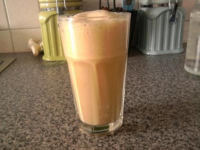 Erfrischendes Kaffee-Frappe