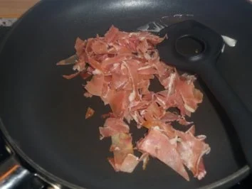 Pasta mit Rucola und Serranoschinken - Rezept - Bild Nr. 6