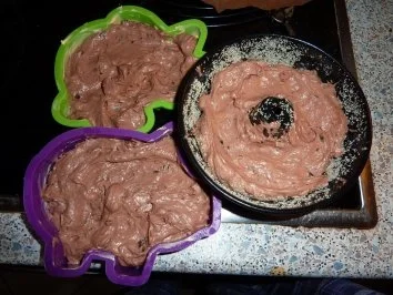 Rezept: Kuchen: Schoko-Minigugelhupf Bild Nr. 3 Kuchen: Schoko-Minigugelhupf - Rezept - Bild Nr. 3