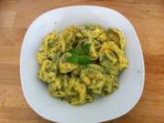 Tortellini mit Bärlauchpesto - Rezept