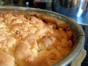 Rhabarber-Tonka-Krümelkuchen - Rezept - Bild Nr. 7