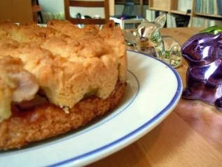 Rhabarber-Tonka-Krümelkuchen - Rezept - Bild Nr. 8