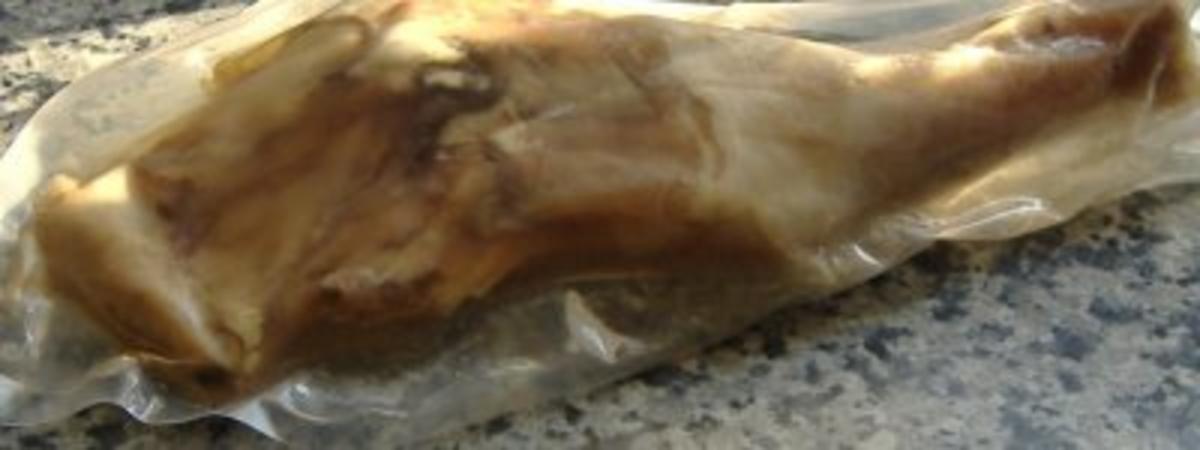 Milchlammschulter im Vakuum gegart mit mediterranen Kartoffelpürree - Rezept - Bild Nr. 2