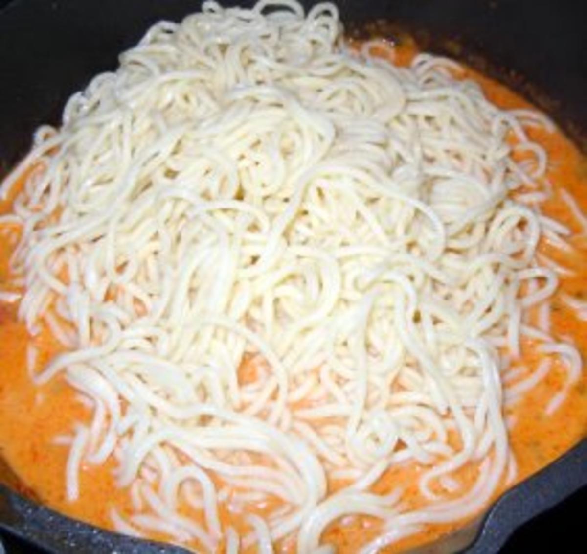Spaghetti mit Flußkrebsen in scharfer Sauce - Rezept - Bild Nr. 9
