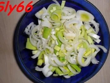 Soßen:Thunfischsoße mit Lauch und Champignon - Rezept - Bild Nr. 10