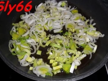 Soßen:Thunfischsoße mit Lauch und Champignon - Rezept - Bild Nr. 13