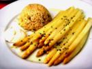 Safran-Spargel mit Curry-Reis - Rezept