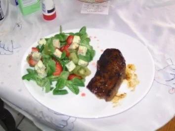 Exotischer Feldsalat - Rezept