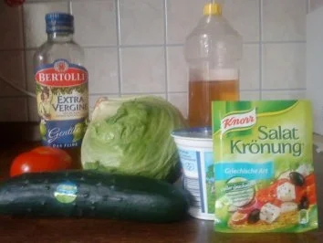 Rezept: Griechischer Salat etwas anders Griechischer Salat etwas anders - Rezept