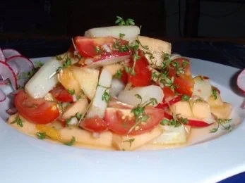 Rezept: *Spargel*-Schlemmersalat mit einer fruchtigen Note *Spargel*-Schlemmersalat mit einer fruchtigen Note - Rezept