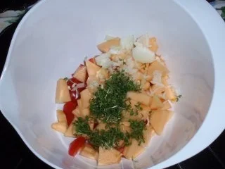 Rezept: *Spargel*-Schlemmersalat mit einer fruchtigen Note Bild Nr. 5 *Spargel*-Schlemmersalat mit einer fruchtigen Note - Rezept - Bild Nr. 5