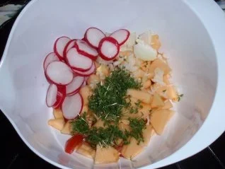 Rezept: *Spargel*-Schlemmersalat mit einer fruchtigen Note Bild Nr. 6 *Spargel*-Schlemmersalat mit einer fruchtigen Note - Rezept - Bild Nr. 6