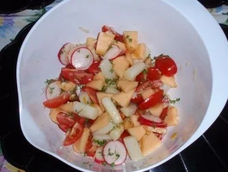 Rezept: *Spargel*-Schlemmersalat mit einer fruchtigen Note Bild Nr. 10 *Spargel*-Schlemmersalat mit einer fruchtigen Note - Rezept - Bild Nr. 10