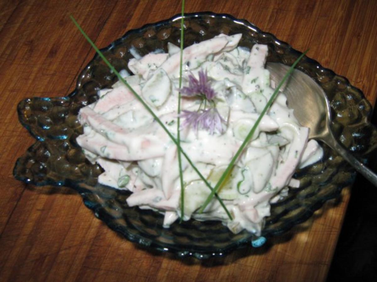 Kräuter-Fleischsalat - Rezept