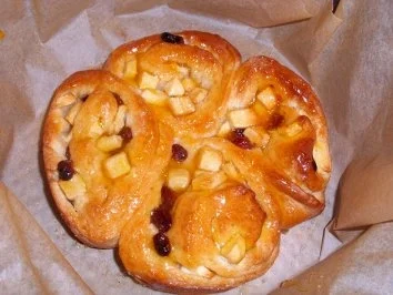 Rezept: Kuchen: Apfelschnecken-Kuchen Kuchen: Apfelschnecken-Kuchen - Rezept