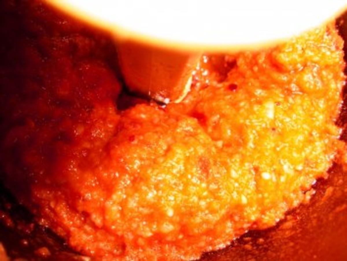 Dips und Saucen: Pesto von getrockneten Tomaten - Rezept