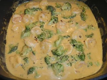 Spaghetti mit Scampi - Soße - Rezept - Bild Nr. 2