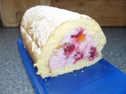 Quark - Früchte - Rolle - Rezept