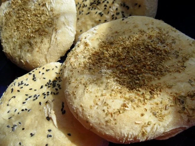 Rezept: Pita-Fladenbrote Bild Nr. 2 Pita-Fladenbrote - Rezept - Bild Nr. 2